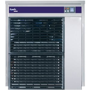 Commercial ice machine with digital display